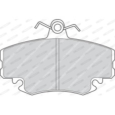 Set placute frana.frana disc Set placute frana Fata cu surub de ghidare a etrierului de frana DACIA LOGAN LOGA RENAULT MEGANE I (EA0/1_), Sabrioleta, 10.1996 - 08.2003 Ferodo FDB1781
