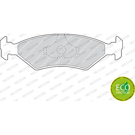 Set placute frana.frana disc Set placute frana Fata FERRARI 208-308 328 GTB 328 GTS MONDIAL FORD ESCORT III ESCOR FORD FIESTA II (FVD), Hatchback Van, 03.1983 - 12.1995 Ferodo FDB206