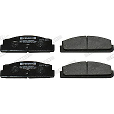 Set placute frana.frana disc Set placute frana Spate se potriveste. FIAT 124 124 SPIDER 125 131 132 ARGENTA X 1-9 FSO 125P 132P FIAT X 1/9 (128_), Sabrioleta, 11.1972 - 12.1989 Ferodo FDB22