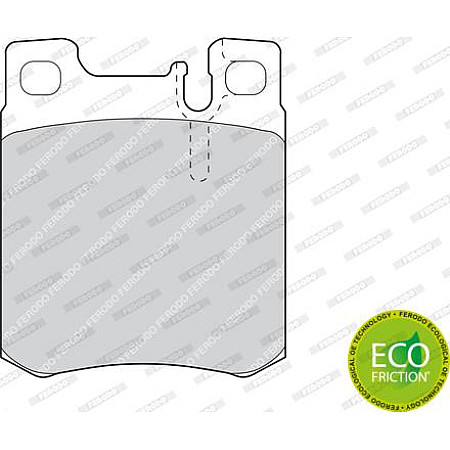 Set placute frana.frana disc Set placute frana Spate MERCEDES C CL203 C T-MODEL S202 C T-MODEL S203 C W202 C W203 MERCEDES-BENZ S-CLASS (W140), Sedan, 02.1991 - 10.1998 Ferodo FDB799