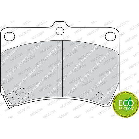 Set placute frana.frana disc Set placute frana Fata FORD USA ESCORT KIA AVELLA RIO I MAZDA 121 II 323 C IV 323 C MAZDA 323 III (BW), Turism, 01.1986 - 10.1998 Ferodo FDB715