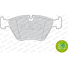 Set placute frana.frana disc Set placute frana Fata cu lacat BMW 3 E36 3 E46 5 E34 7 E32 Z3 E36 Z4 E85 Z4 E86 PEU BMW 3 - III (E36), Compartiment, 10.1991 - 05.1999 Ferodo FDB779