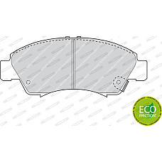 Set placute frana.frana disc Set placute frana Fata HONDA CAPA CITY IV CITY V CIVIC V CIVIC VI CRX III JAZZ II LO HONDA CITY (GD_), Sedan, 12.2002 - Ferodo FDB777