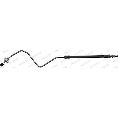 Furtun frana Furtun-conducta de frana flexibil Spate Stanga lungime 470mm M10x1-M10x1 CITROEN C3 AIRCROSS II C3 I PEUGEOT 208 (CR_), Hatchback Van, 10.2012 - Ferodo FHY3343