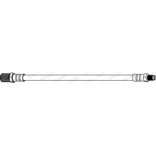 Furtun frana Furtun-conducta de frana flexibil Spate Dreapta-Stanga lungime 302mm M10x1-M10x1 IVECO DAILY III DAI IVECO DAILY VI, Van, 03.2014 - Ferodo FHY3327