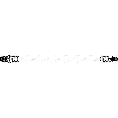 Furtun frana Furtun-conducta de frana flexibil Spate Dreapta-Stanga lungime 302mm M10x1-M10x1 IVECO DAILY III DAI IVECO DAILY VI, Van, 03.2014 - Ferodo FHY3327