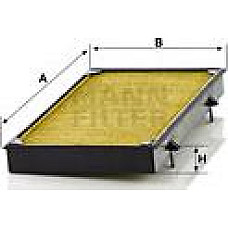 Filtru. aer habitaclu Filtru habitaclu cu carbon activat cu polifenol NISSAN PRIMASTAR OPEL VIVARO A RENAULT TRAF OPEL VIVARO A (X83), Van, 08.2001 - Mann-Filter FP 3454