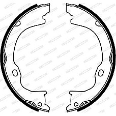 Set saboti frana. frana de mana Set saboti frana DODGE NITRO JEEP CHEROKEE COMPASS GRAND CHEROKEE IV WRANGLER I W JEEP WRANGLER I (YJ, SJ_), Open Off-Road Vehicle, 08.1986 - 08.1996 Ferodo FSB4060