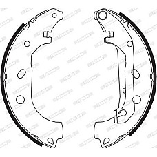 Set saboti frana FORD TOURNEO CONNECT TRANSIT CONNECT 1.8-1.8D 06.02-12.13 FORD TOURNEO CONNECT (TOURNEO CONNECT/PJ2 / PJ), Dubita, 06.2002 - 12.2013 Ferodo FSB648
