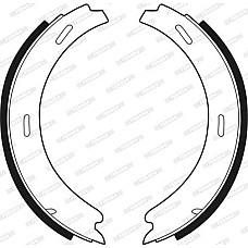 Set saboti frana. frana de mana Set saboti frana MERCEDES 124 A124 124 C124 124 T-MODEL S124 124 W124 190 W201 A MERCEDES-BENZ A-CLASS (W169), Hatchback, 09.2004 - 06.2012 Ferodo FSB196