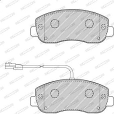 Set placute frana.frana disc Set placute frana Fata NISSAN CABSTAR E INTERSTAR NV400 OPEL MOVANO B RENAULT MASTER RENAULT MASTER III (EV, HV, UV), Cadru de sprijin, 02.2010 - Ferodo FVR4347