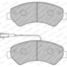 Set placute frana.frana disc Set placute frana Fata cu lacat cu surub de ghidare a etrierului de frana CITROEN PEUGEOT BOXER (Y), Van, 04.2006 - Ferodo FVR1926