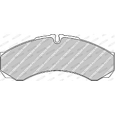 Set placute frana.frana disc Set placute frana Fata-Spate IVECO DAILY I DAILY II DAILY III DAILY IV DAILY V DAILY IVECO DAILY IV (DAILY-2000), Camion de gunoi, 05.2006 - 08.2011 Ferodo FVR1102