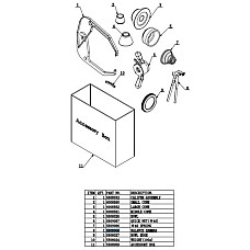 Accesorii si piese masina de echilibrat Accessories kit EVERT TB S 0500000B