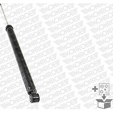 Amortizor Spate Dreapta-Stanga se potriveste. FORD FOCUS II MAZDA 3 1.6-2.5 07.04-09.14 MAZDA 3 (BL), Hatchback, 12.2008 - 09.2014 Monroe G1197