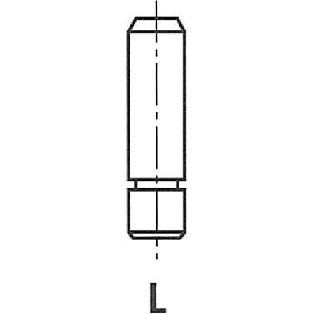 Ghid supapa Valve guide exhaust suction JAGUAR E-PACE F-PACE XE XF II XF SPORTBRAKE LAND ROVER DEFENDER DISCOVERY SPORT DI JAGUAR E-PACE (X540), Crossover, 09.2017 - Freccia G11702