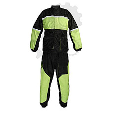 Salopete de ploaie Rain suit ORCAN 2.0 ADRENALINE colour neagra/yellow size 2XL two-piece ADRENALINE A0705/18/10/2XL