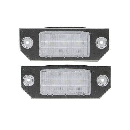 Elemente iluminare Licence plate lamp LED ligght colour: white set 12V with road approval FORD FOCUS II 07.04-09.12 M-TECH CLP017