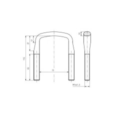 Brida arc S-TR STR-50316