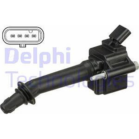 Bobina de inductie Bobina de aprindere se potriveste. OPEL ASTRA J ASTRA J GTC ASTRA K CASCADA INSIGNIA A INSIGNIA A COUNTRY INS OPEL ASTRA J GTC (B-K), Hatchback, 10.2011 - Delphi GN10796-12B1