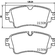 Set placute de frana Spatecu suruburi de ghidare a etrierului de frana AUDI A4 ALLROAD B9 A4 B9 A5 A6 ALLROAD C8 A6 C8 A7 A8 D4 A8 D5 Q5 Q7 VW TOUAREG 1.4-4.0H 01.15- BREMBO P 85 154