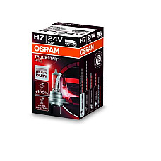 Bec, far principal bec karton 1 buc . H7 24V 70W PK26d Truckstar  +100% mai multa lumina Durabilitate de 25 ori mai mare rezistena extrema la ocuri OSRAM OSR64215 TSP