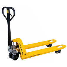 Elevatoare cu platforma si transpaleti Wozek platformowy PALECIAK udzwig 2500 kg dlugosc widel: 1150mm kolka z poliuretanu podwojne kolka na widlach. Airpress AIRPRESS 72178