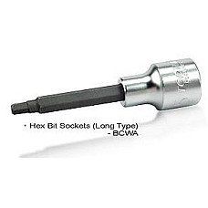 "Tubulare si accesorii Tubulara: 1/2"" HEX -> 12 mm lungime 80 mm" TOPTUL BCWA1612