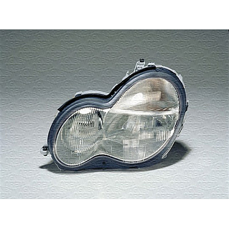 Far Lampa frontala Dreapta halogen H7/H7 electric cu motor culoare insert: argintiu MERCEDES C W203 C T-MODEL S203 MAGNETI MARELLI 710301166202