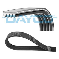 Curea transmisie cu caneluri Multi-V-belt 4PK738 SMART FORTWO 1.0 01.07- DAYCO DAY4PK738EE