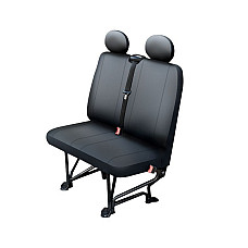 Husa scaun Seat cover eco-leather colour: neagra front rear seats BUS II L CARPASSION MMT CP30202
