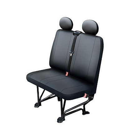 Husa scaun Seat cover eco-leather colour: neagra front rear seats BUS II L CARPASSION MMT CP30202