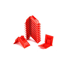 Protectie margine de incarcare Belt protector red length of arms: 180 225mm arms width: 150mm 12 piece set corner CARGOPARTS CARGO-CP-RED