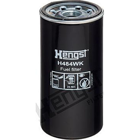 Filtru combustibil RVI K T VOLVO FH II FH16 II FM FMX II D11C330-DTI13-122HM 01.12- VOLVO FMX II, 04.2012 - Hengst Filter H484WK