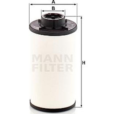 Filtru hidraulic. cutie de viteze automata Filtrul hidraulic al cutiei de viteze AUDI A1 A1 CITY CARVER A3 Q2 TT VW GOLF VI (5K1_), Van, 10.2008 - 11.2012 Mann-Filter H 6003 Z