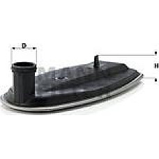 Filtru hidraulic. cutie de viteze automata Filtrul hidraulic al cutiei de viteze MERCEDES C C204 C CL203 C W202 C MERCEDES-BENZ SPRINTER 5-t (905), Cadru de sprijin, 04.2001 - 05.2006 Mann-Filter H 182 KIT