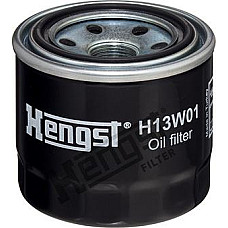 Filtru ulei insurubat M20x15mm se potriveste. CHRYSLER SEBRING DODGE STRATUS FORD ECONOVAN GREAT WALL HOVER H6 HYUNDAI ACCENT AC MITSUBISHI TREDIA (A21_), Sedan, 09.1982 - 03.1988 Hengst Filter H13W01