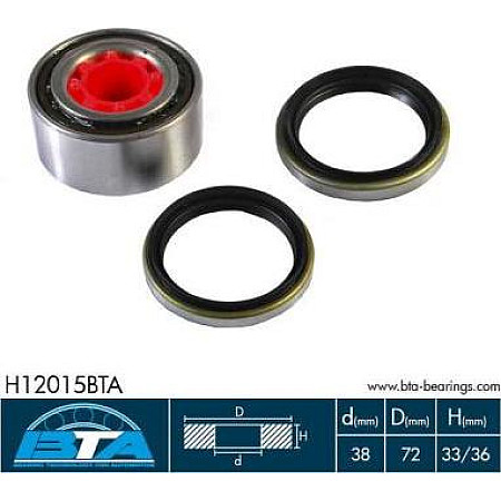 Kit rulmenti roata Kit rulment roata Fata Dreapta-Stanga 38x72x36 TOYOTA COROLLA 1.3-1.6-1.8D 05.87-10.95 TOYOTA COROLLA VII (_E10_), Turism, 09.1991 - 04.1998 BTA H12015BTA