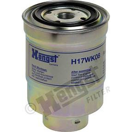 Filtru combustibil FORD MAVERICK LDV CUB MAZDA B-SERIE NISSAN ALMERA I ALMERA II ALMERA TINO BLUEBIRD CABSTAR CAB NISSAN NAVARA (D22), Cadru de sprijin, 03.1997 - Hengst Filter H17WK08