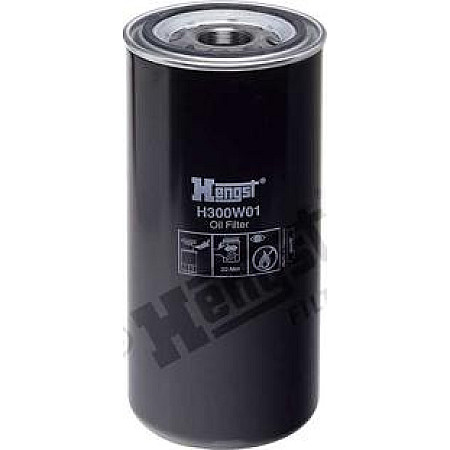 Filtru ulei Oil filter filet DAF 85 95 F 2900 F 3200 SB BOVA FUTURA NEOPLAN TRANSLINER KS1160-WS315M 09.87- DAF 85, 07.1992 - 02.1998 Hengst Filter H300W01