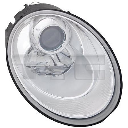 Far Lampa frontala Dreapta H7/H7 electric cu motor culoare insert: argintiu VW NEW BEETLE TYC TYC 20-1145-05-2