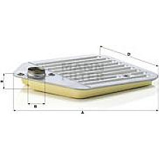 Filtru hidraulic. cutie de viteze automata Filtrul hidraulic al cutiei de viteze BMW 3 E36 5 E34 5 E39 7 E38 1.6- BMW 5 Touring IV (E39), Turism, 09.1996 - 06.2004 Mann-Filter H 2425 x KIT