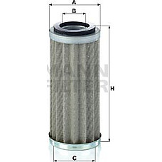 Filtru. sistem hidraulic primar Filtru ulei FIAT 90, Tractor, 01.1984 - 12.1994 Mann-Filter HD 5002