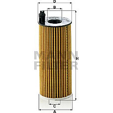 Filtru ulei BMW 1 F20 1 F21 2 F22 F87 3 E90 3 E91 3 E92 3 E93 3 F30 F80 3 F31 3 GRAN TURISMO F34 4 F32 F82 4 F33 BMW X3 - II (F25), Crossover, 09.2010 - 08.2017 Mann-Filter HU 6004 x