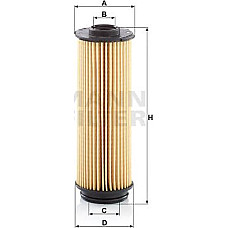 Filtru ulei BMW 1 F20 1 F21 2 F22 F87 2 F23 3 F30 F80 3 F31 3 G20 G80 G28 3 G21 G81 3 GRAN TURISMO F34 4 F32 F82 BMW 3 - VI (F30, F80), Sedan, 03.2011 - 10.2018 Mann-Filter HU 6022 z