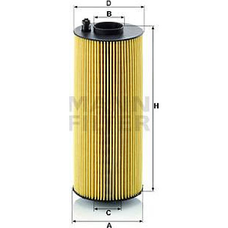 Filtru ulei Oil filter cartridge DAF XF (H4SN3), 10.2012 - Mann-Filter HU 11 003 y