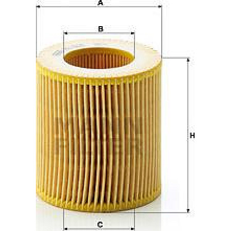 Filtru ulei BMW 1 E81 1 E82 1 E87 1 E88 1 F20 1 F21 2 F22 F87 2 F23 3 E90 3 E91 3 E92 3 E93 3 F30 F80 3 F31 1.6-3 BMW 6 Gran III (F06), Compartiment, 03.2012 - 10.2018 Mann-Filter HU 816 x