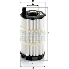Filtru ulei AUDI A4 B7 A4 B8 A5 A6 ALLROAD C6 A6 C6 A8 D3 A8 D4 Q7 R8 R8 SPYDER LAMBORGHINI GALLARDO GALLARDO SPY AUDI A4 Avant IV (8K5, B8), Turism, 11.2007 - 12.2015 Mann-Filter HU 7005 x