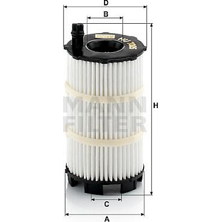 Filtru ulei AUDI A4 B7 A4 B8 A5 A6 ALLROAD C6 A6 C6 A8 D3 A8 D4 Q7 R8 R8 SPYDER LAMBORGHINI GALLARDO GALLARDO SPY AUDI A4 Avant IV (8K5, B8), Turism, 11.2007 - 12.2015 Mann-Filter HU 7005 x