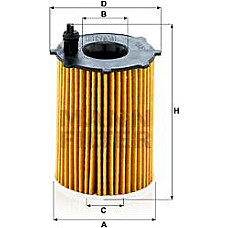 Filtru ulei ALFA ROMEO MITO FIAT 500 500 C 500L PANDA PUNTO LANCIA YPSILON 0.9-0.9CNG-0.9LPG 09.09- FIAT 500L II (351_, 352_), Hatchback, 09.2012 - Mann-Filter HU 7006 z